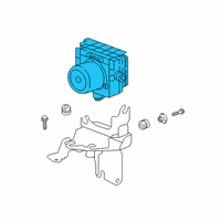 OEM 2019 Nissan Kicks Aniti Skid Actuator And Ecu Assembly Diagram - 47660-5RL0E