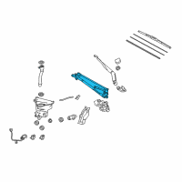 OEM Lexus Link Assembly, Front WIPER Diagram - 85150-60360