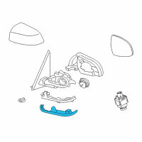 OEM 2016 BMW X6 Lower Housing Section, Right Diagram - 51-16-7-327-896