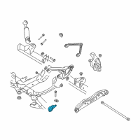 OEM Dodge Durango Bracket-TORSION Bar Diagram - 52005145AB