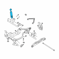 OEM Chrysler Aspen ABSORBER-Suspension Diagram - 68001151AB