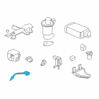 OEM 1999 Acura TL Sensor, Oxygen Diagram - 36531-P8E-A01