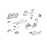 OEM 1999 Toyota Sienna Pipe, Cooler Refrigerant Liquid, K Diagram - 88717-08150