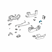 OEM 1998 Toyota Sienna Pipe, Cooler Refrigerant Liquid, K Diagram - 88716-08030