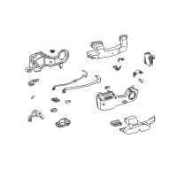 OEM 1999 Toyota Sienna Resistor Diagram - 87138-08020