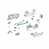 OEM 2000 Toyota Sienna Suction Pipe Diagram - 88717-08030