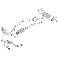 OEM Catalytic Converter Screw Diagram - -W709736-S439