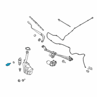 OEM Ford Fluid Level Sensor Diagram - CV4Z-17B649-A