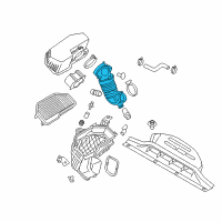 OEM 2013 Hyundai Genesis Coupe Hose-Air Intake Diagram - 28138-2M200