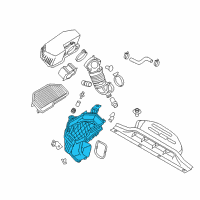 OEM Hyundai Genesis Coupe Body-Air Cleaner Diagram - 28112-2M200