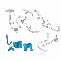 OEM 2016 Chevrolet Volt Heater Diagram - 84553864