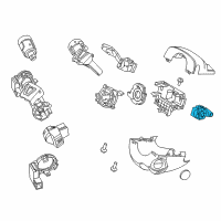 OEM Ford C-Max Wiper Switch Diagram - EV6Z-17A553-B