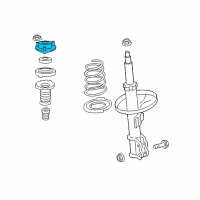 OEM 2015 Lexus ES300h Front Suspension Support Sub-Assembly, Right Diagram - 48609-33250