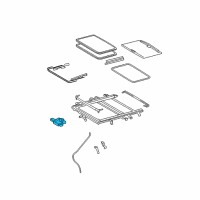 OEM 2010 Toyota Highlander Motor Diagram - 63260-0E040