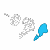 OEM Kia Borrego Gasket-Water Pump Diagram - 213543F310