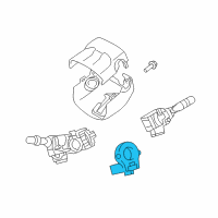 OEM Toyota Sensor Diagram - 89245-48050