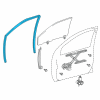 OEM Toyota Prius Run Channel Diagram - 68141-47010