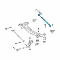 OEM Lexus ES300 Arm Assy, Rear Suspension Diagram - 48730-07010