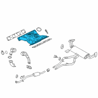 OEM BMW X5 Exhaust Manifold Diagram - 11-62-7-589-089