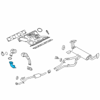 OEM 2012 BMW X5 Front Pipe Diagram - 18-30-7-616-846