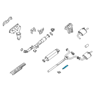 OEM Nissan Maxima INSULATOR-Heat, Rear Floor Diagram - 74762-8J000