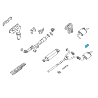 OEM Nissan Altima DIFFUSER ASY-Exhaust Diagram - 20080-JA00A