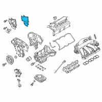 OEM 2013 Nissan Pathfinder Gasket-Solenoid Diagram - 23797-9N00A