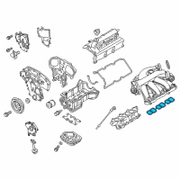 OEM 2012 Nissan Maxima Gasket-Adapter Diagram - 14032-JA10A