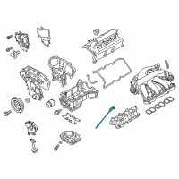 OEM 2016 Nissan Quest Gauge-Oil Level Diagram - 11140-JA10A