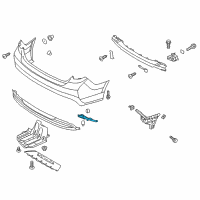 OEM Hyundai Reflector/Reflex Assembly-Rear RH Diagram - 92406-E6000