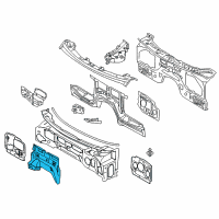 OEM 2017 BMW X5 Sound Insulation, Engine Compartm., Cent Diagram - 51-48-7-320-576