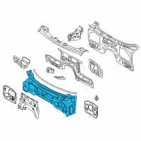 OEM 2010 BMW X6 Soundinsulation, Bulkh.Upper Section, Left Diagram - 51-48-7-284-601