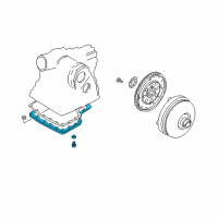 OEM Infiniti I30 Oil Pan Assembly Diagram - 31390-80X0A