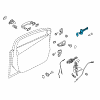 OEM Ford Focus Door Check Diagram - BM5Z-5823500-A