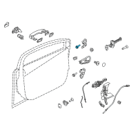 OEM 2014 Ford C-Max Upper Hinge Bolt Diagram - 6M2Z-00813-B