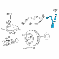 OEM Chevrolet Malibu Limited Vacuum Hose Diagram - 23183114