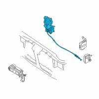 OEM 2004 Infiniti M45 Actuator Assy-Ascd Diagram - 18910-CR900