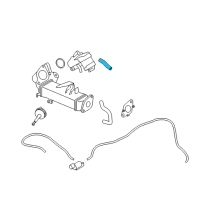 OEM 2018 BMW 328d Hose, Cooler, Exhaust-Gas Recirculation Diagram - 11-71-8-507-309