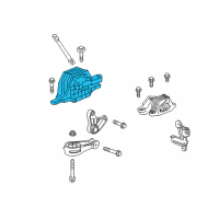 OEM 2019 Buick LaCrosse Mount Diagram - 84205929