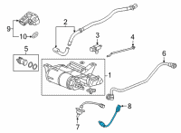 OEM 2022 Honda Civic SENSOR, OXYGEN Diagram - 36532-64A-A01