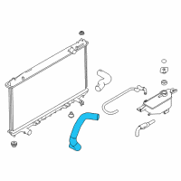 OEM Infiniti Q50 Hose-Radiator, Lower Diagram - 21503-4GB5A