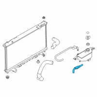 OEM 2017 Infiniti Q50 Hose-Reservoir Tank Diagram - 21741-4GB0A