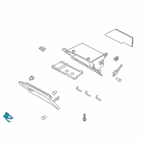 OEM 2018 Lincoln MKZ Glove Box Lamp Diagram - DP5Z-14A411-A