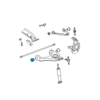 OEM Chevrolet Silverado 1500 HD Classic Bushing, Front Lower Control Arm Diagram - 15153952