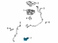 OEM Cadillac Sensor Diagram - 13526053