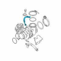 OEM BMW 540d xDrive OIL PIPE INLET:111060 Diagram - 11-42-8-515-003