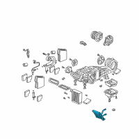 OEM Acura MDX Core, Heater Diagram - 79110-S3V-A51