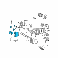 OEM Acura Valve Assembly, Expansion Diagram - 80221-S3V-A51