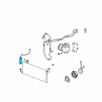 OEM 2001 Hyundai XG300 DRIER-Receiver Diagram - 97801-38000