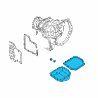 OEM 2002 Hyundai Accent Pan Assembly-Automatic Transaxle Oil Diagram - 45280-22100